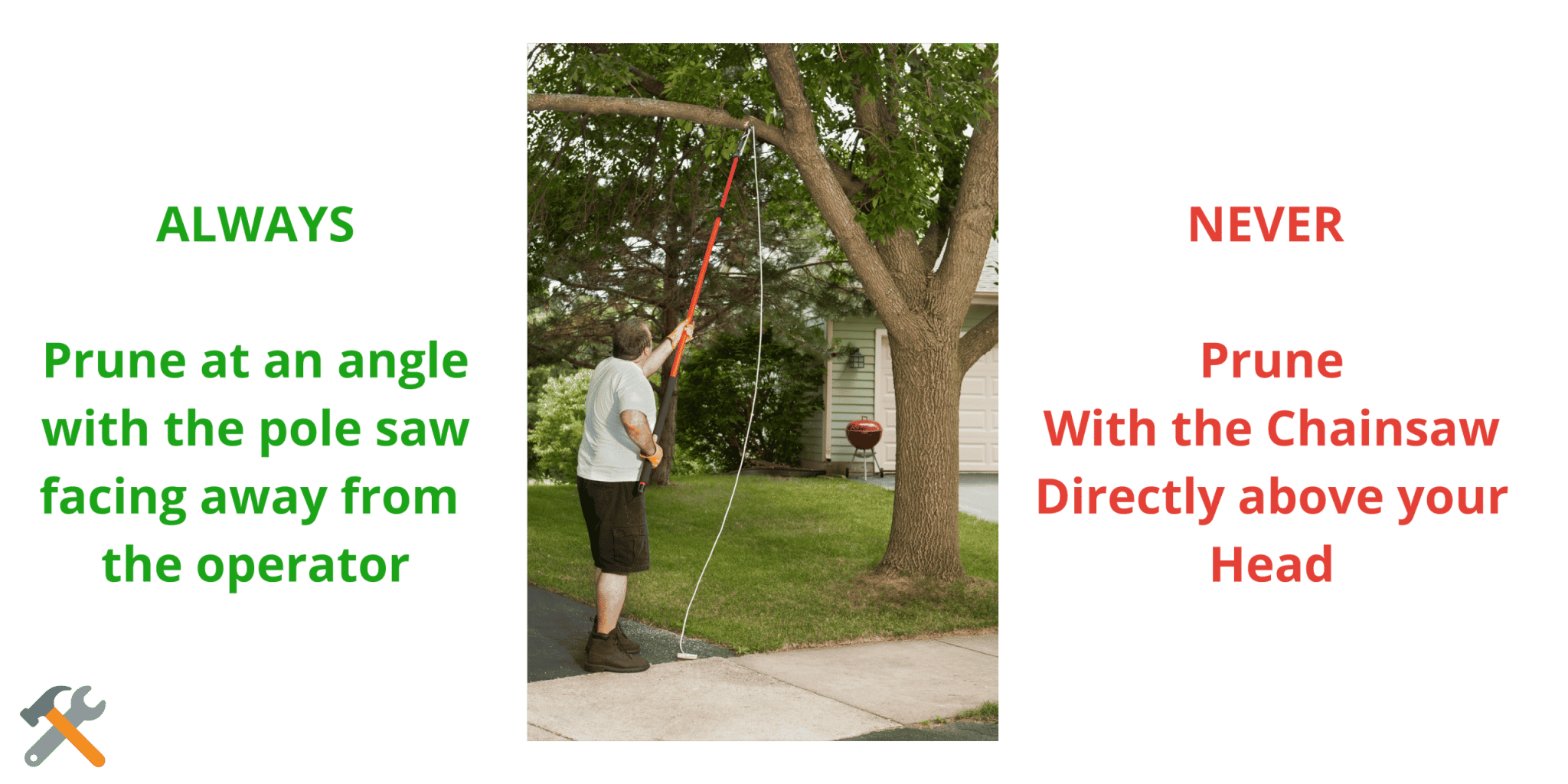 How To Use A Pole Saw (5 Step Guide) ToolsGaloreHQ