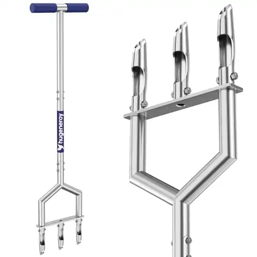 Manual Push Core Aerator Lawn Tool