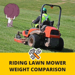 riding lawn mower
