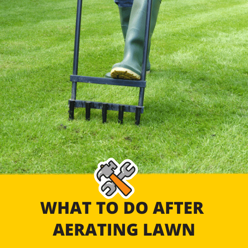 Aerating lawn mower