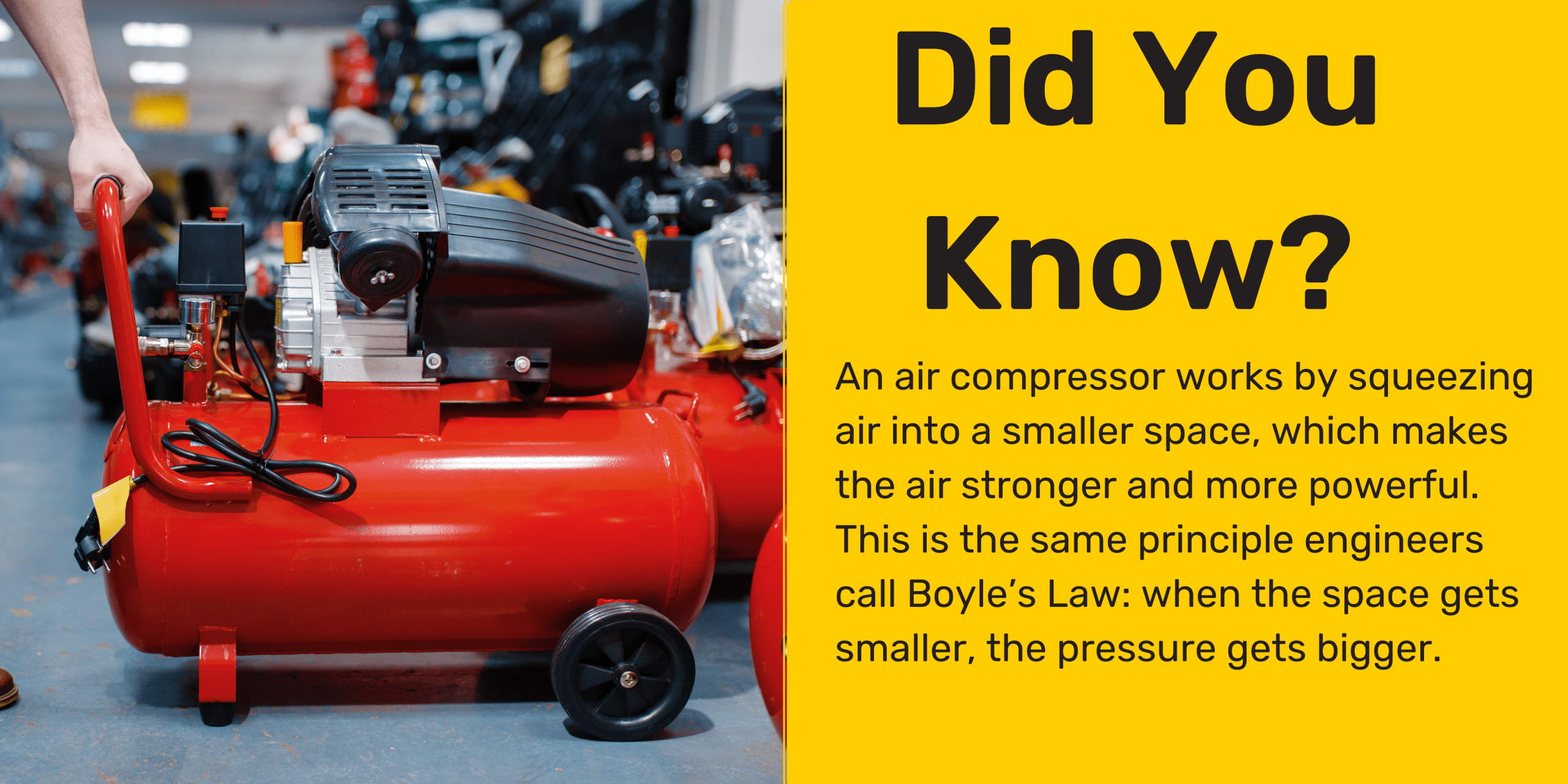how an air compressor works